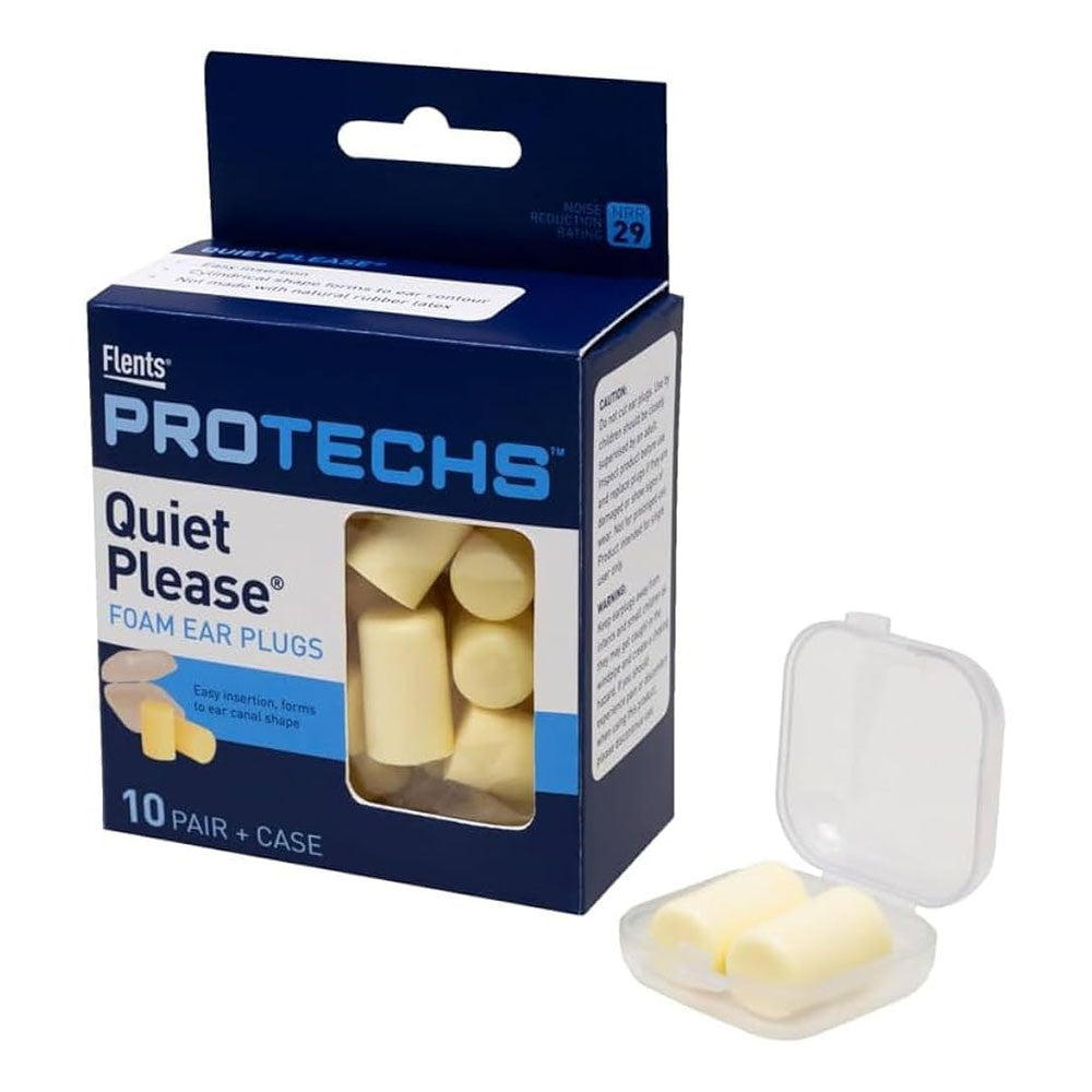 Flents Quiet Please Foam Ear Plugs, 10 Pair